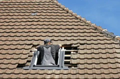 Pose de velux - Thil